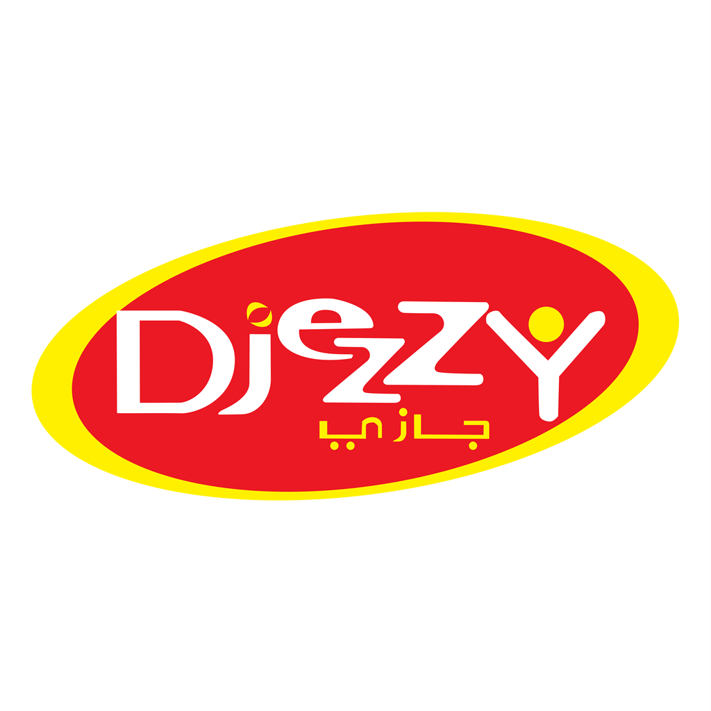 Djezzy logotype, transparent .png, medium, large