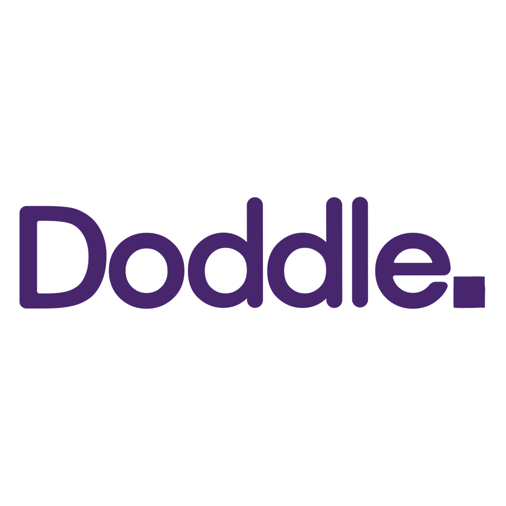Doddle Parcels logotype, transparent .png, medium, large