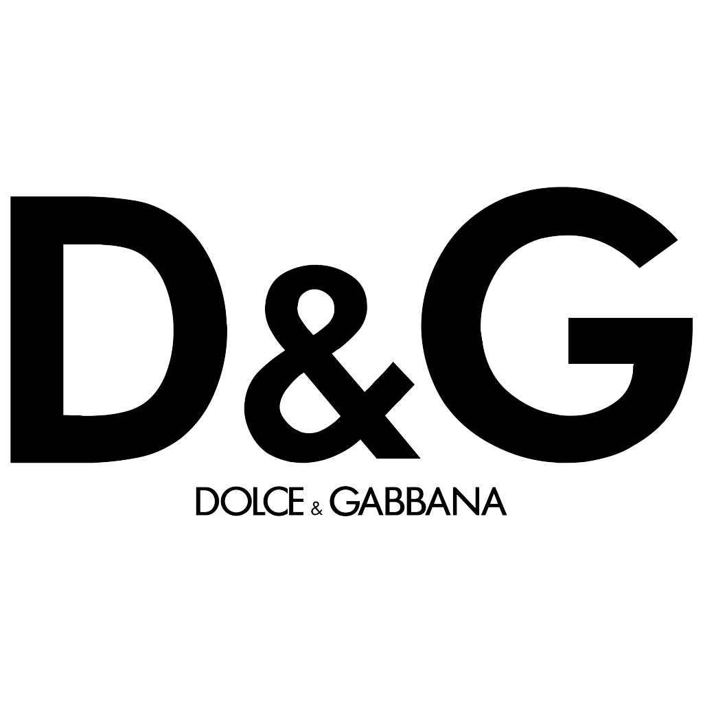 Dolce & Gabbana logotype, transparent .png, medium, large