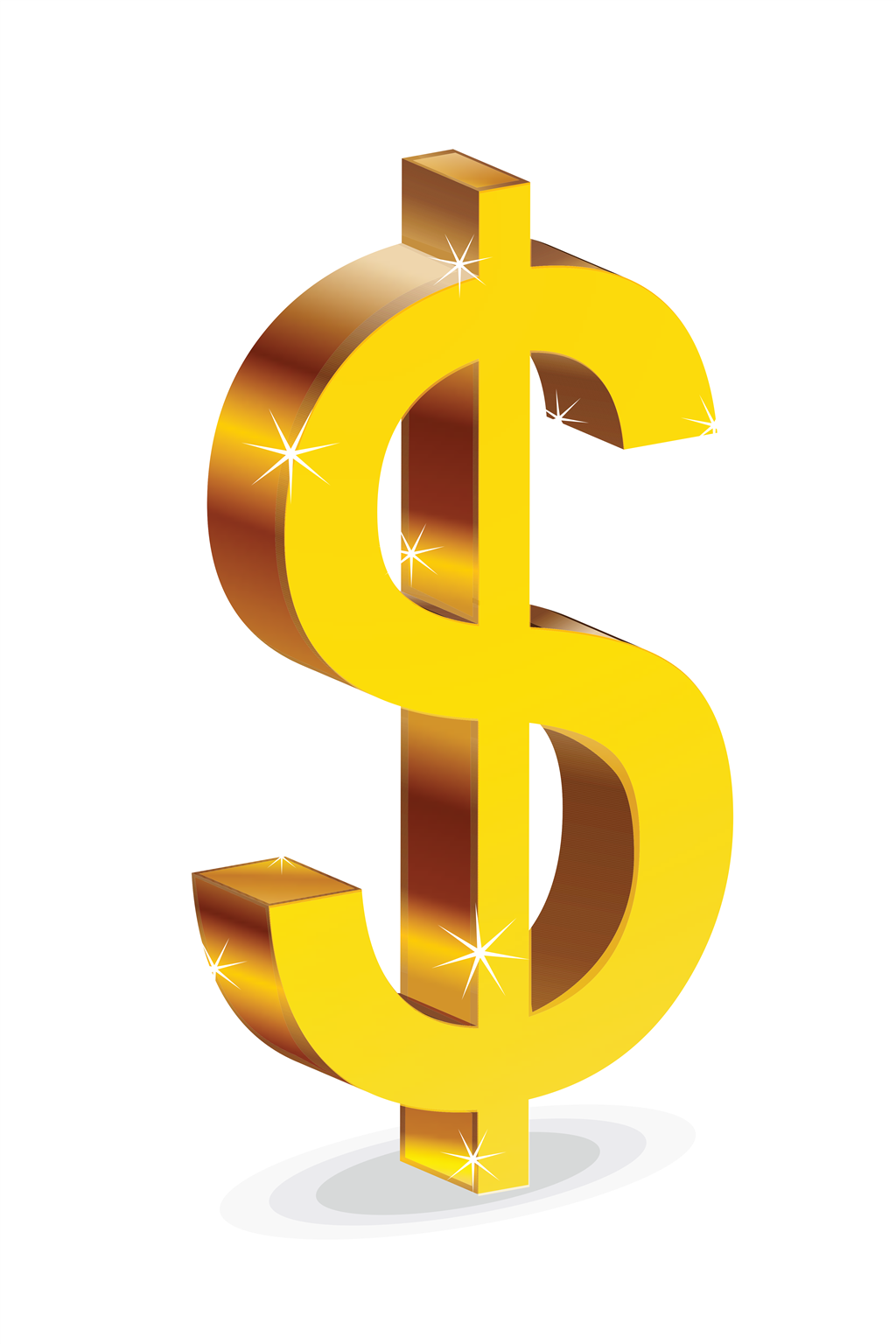 Dollar (Car rental) logotype, transparent .png, medium, large