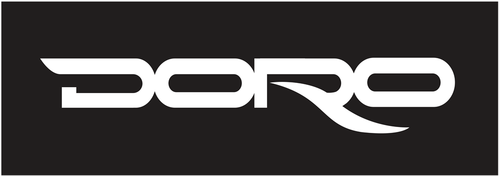 Doro logotype, transparent .png, medium, large