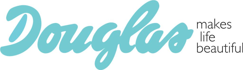 Douglas logotype, transparent .png, medium, large