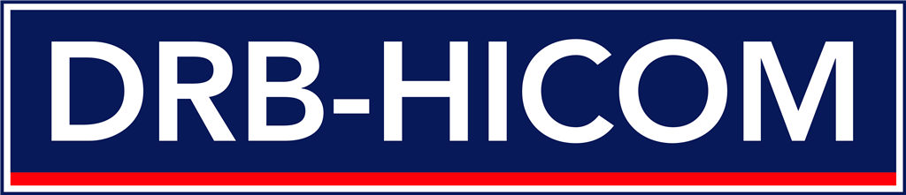 DRB-Hicom logotype, transparent .png, medium, large