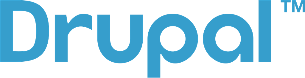 Drupal logotype, transparent .png, medium, large