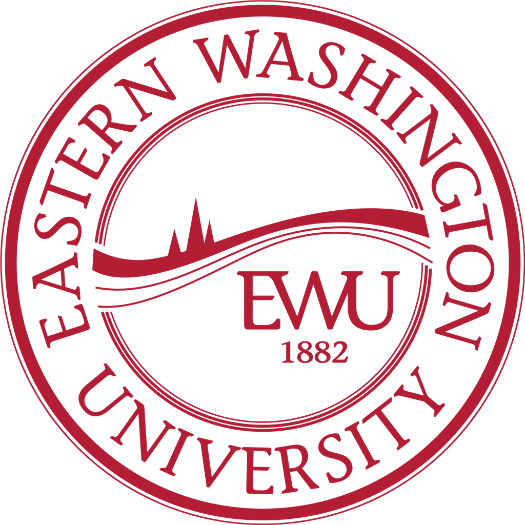 Eastern Washington University logotype, transparent .png, medium, large