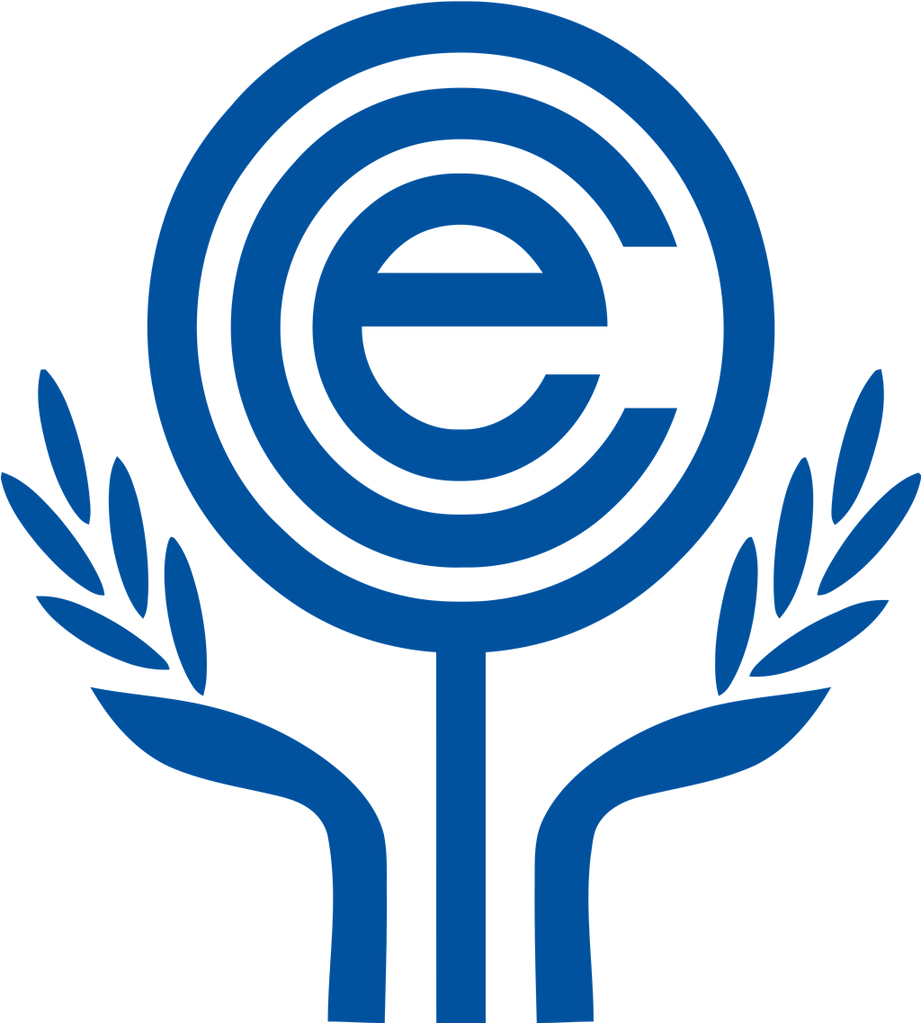 Economic Cooperation Organization logotype, transparent .png, medium, large