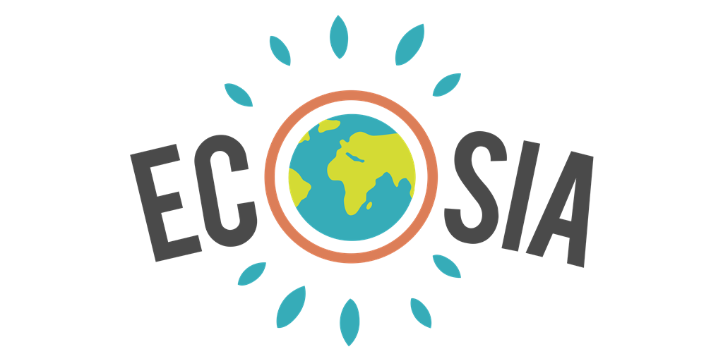 Ecosia logotype, transparent .png, medium, large