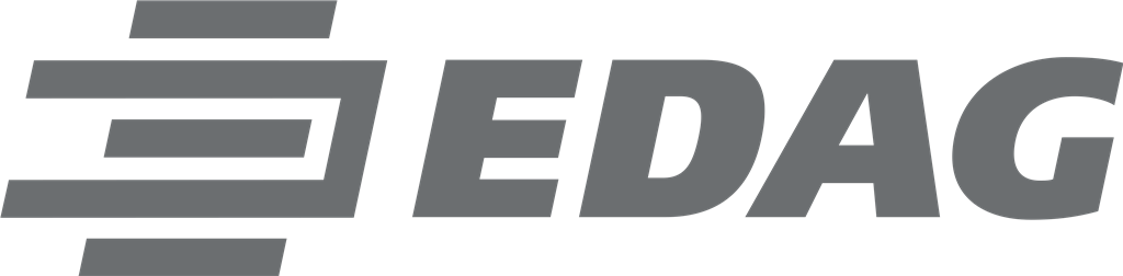 EDAG logotype, transparent .png, medium, large