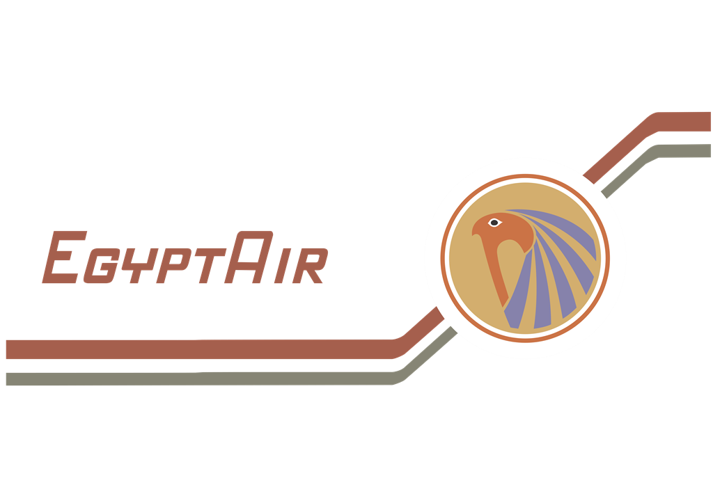 EgyptAir logotype, transparent .png, medium, large