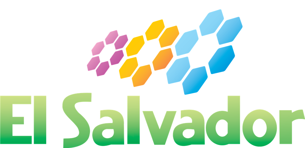 El Salvador logotype, transparent .png, medium, large
