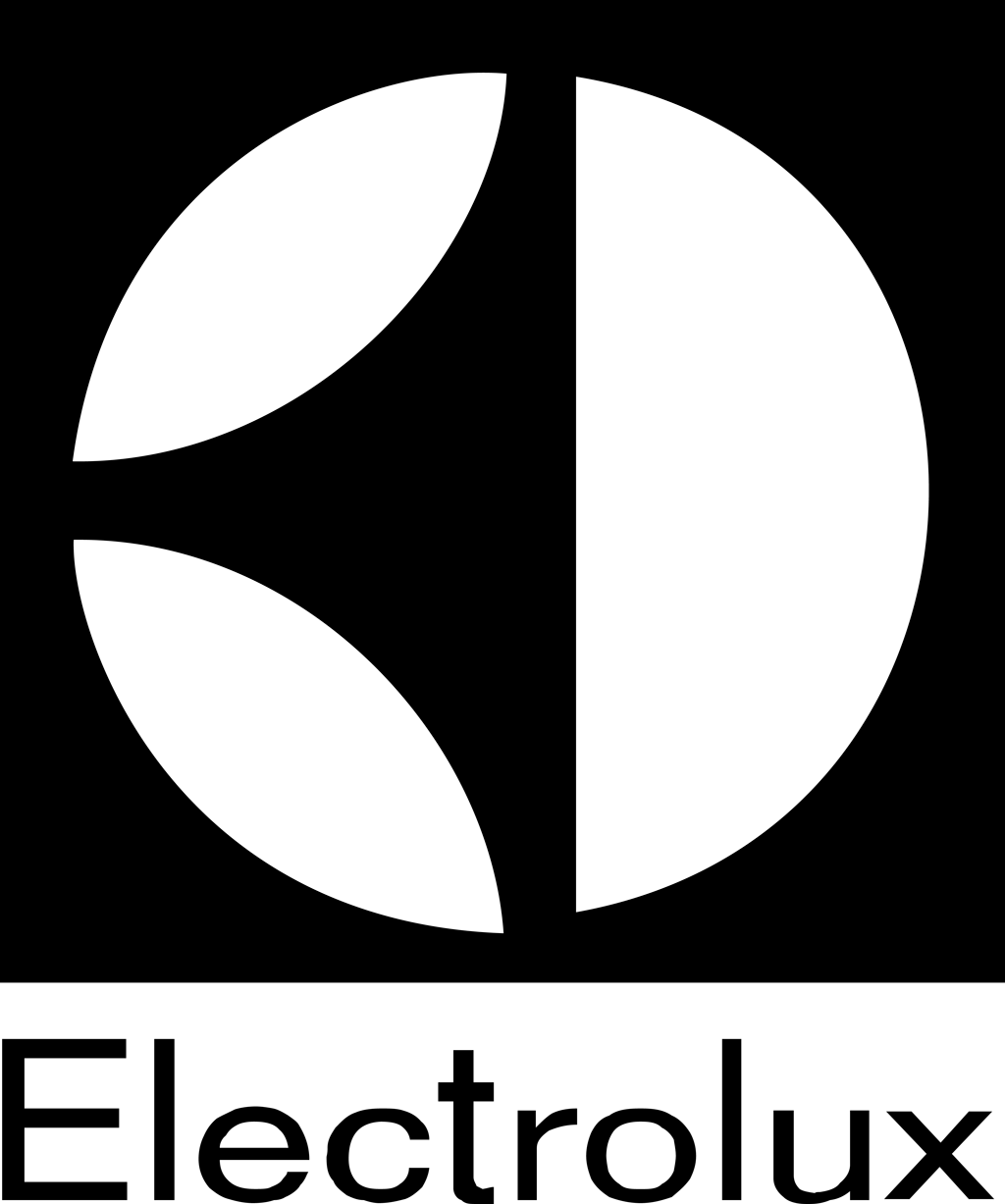 Electrolux logotype, transparent .png, medium, large