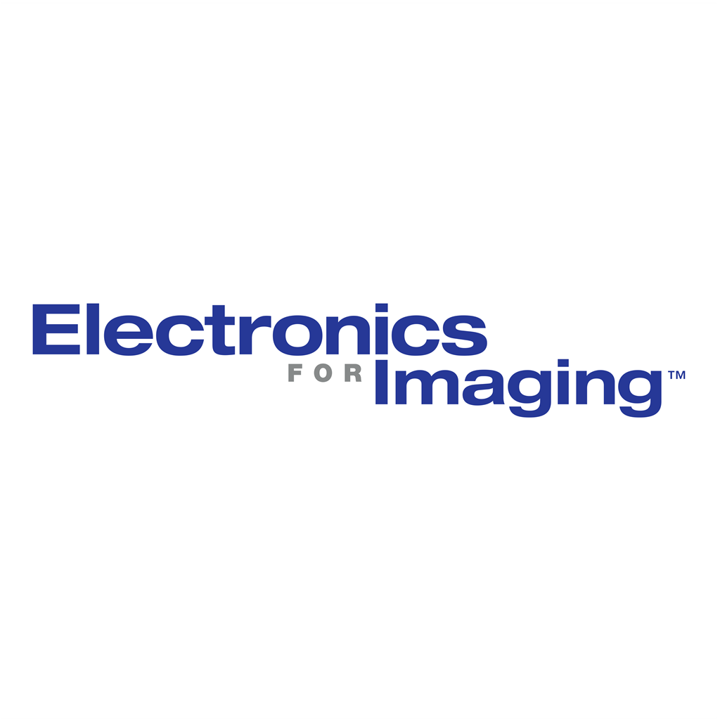 Electronics For Imaging logotype, transparent .png, medium, large