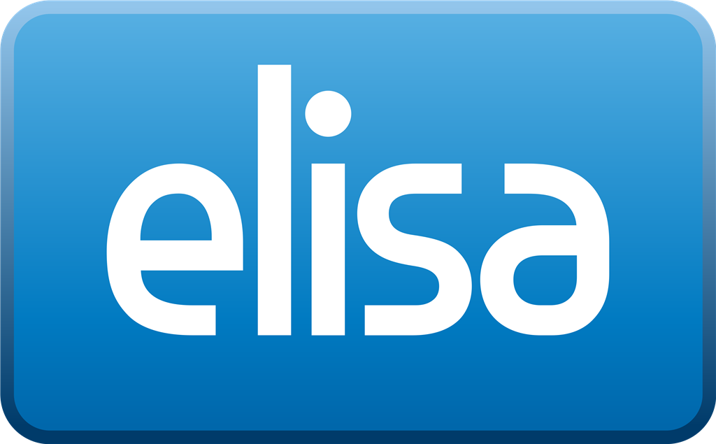 Elisa logotype, transparent .png, medium, large