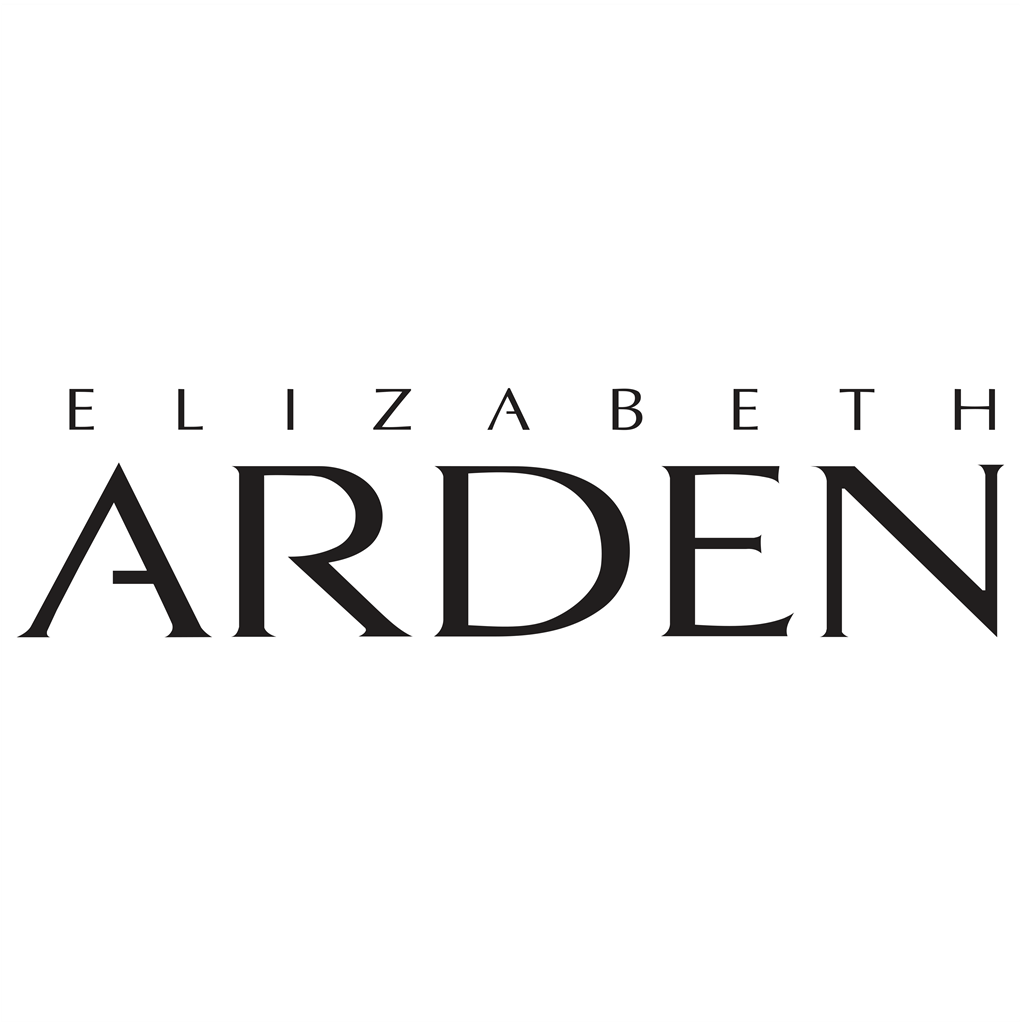 Elizabeth Arden logotype, transparent .png, medium, large