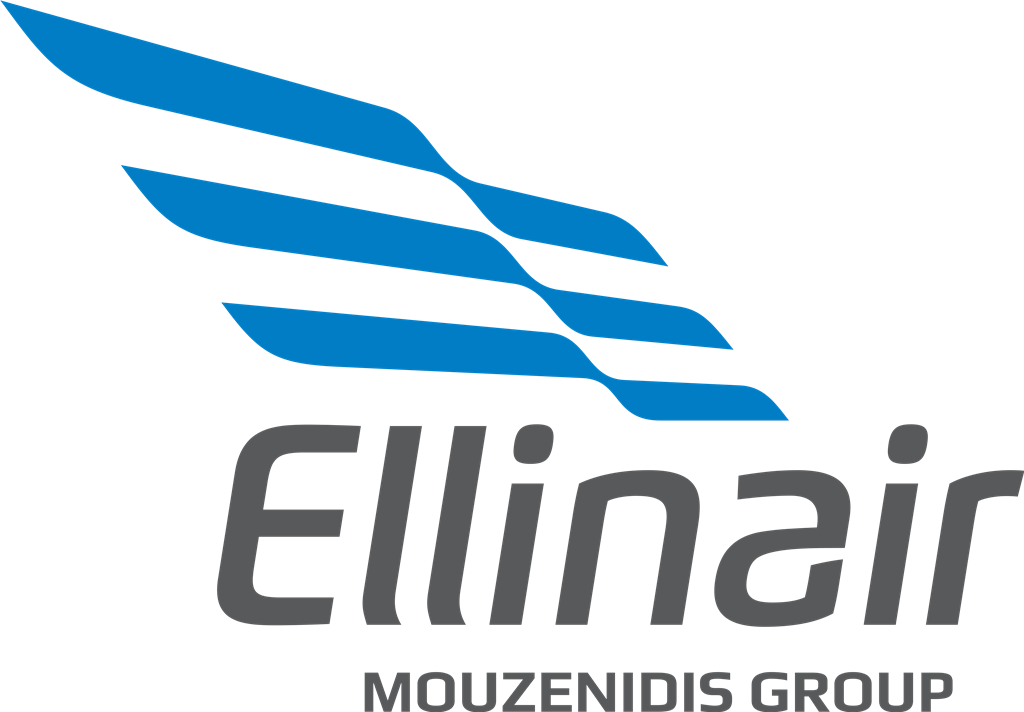Ellinair logotype, transparent .png, medium, large