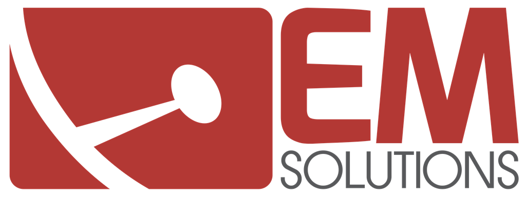 EM Solutions logotype, transparent .png, medium, large