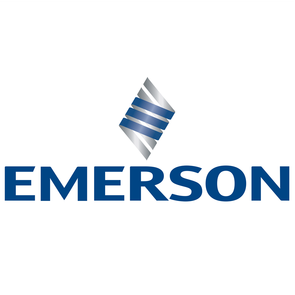 Emerson Electric logotype, transparent .png, medium, large