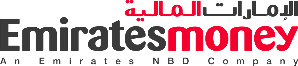Emirates Money logotype, transparent .png, medium, large