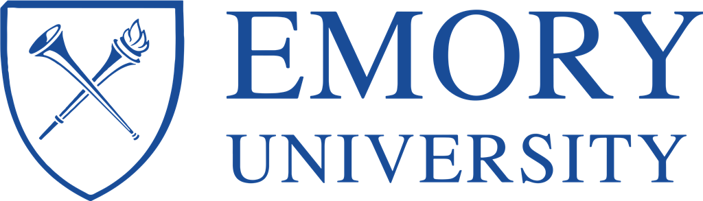 Emory University logotype, transparent .png, medium, large