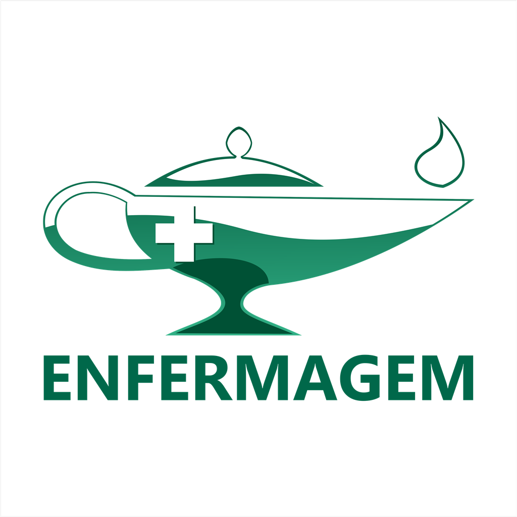 Enfermagem logotype, transparent .png, medium, large
