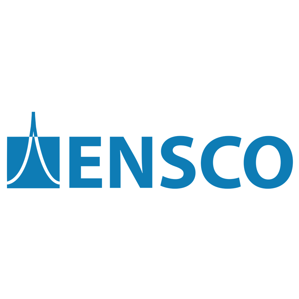 Ensco logotype, transparent .png, medium, large
