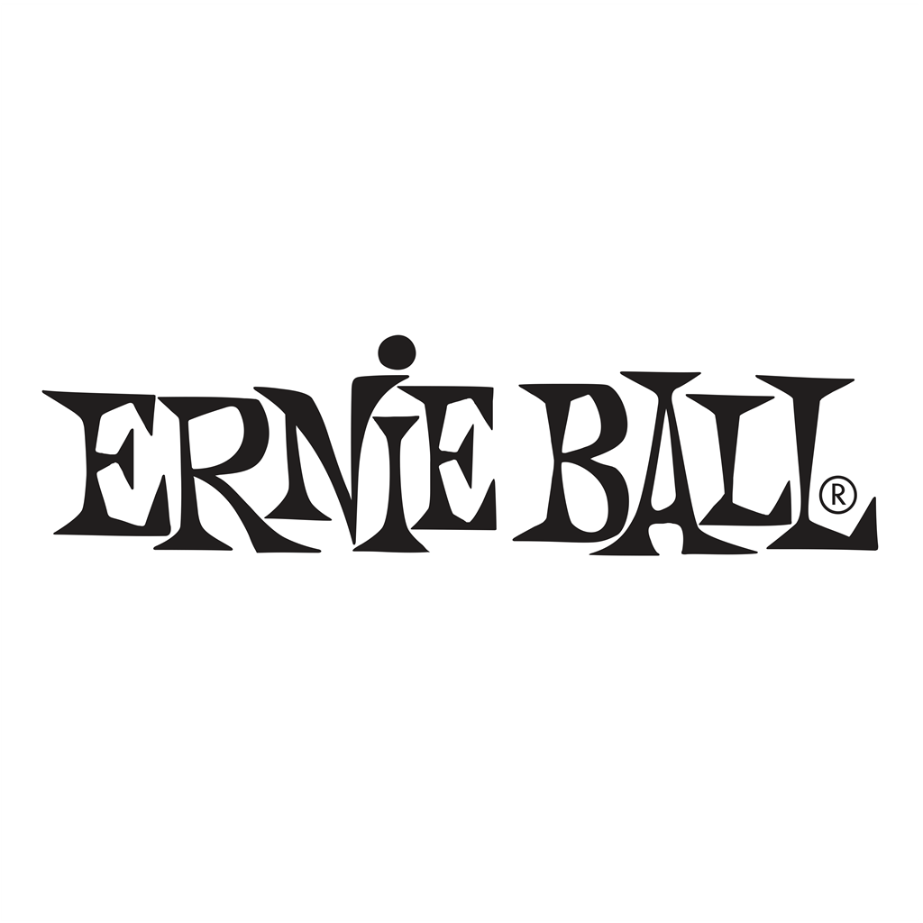 Ernie Ball logotype, transparent .png, medium, large