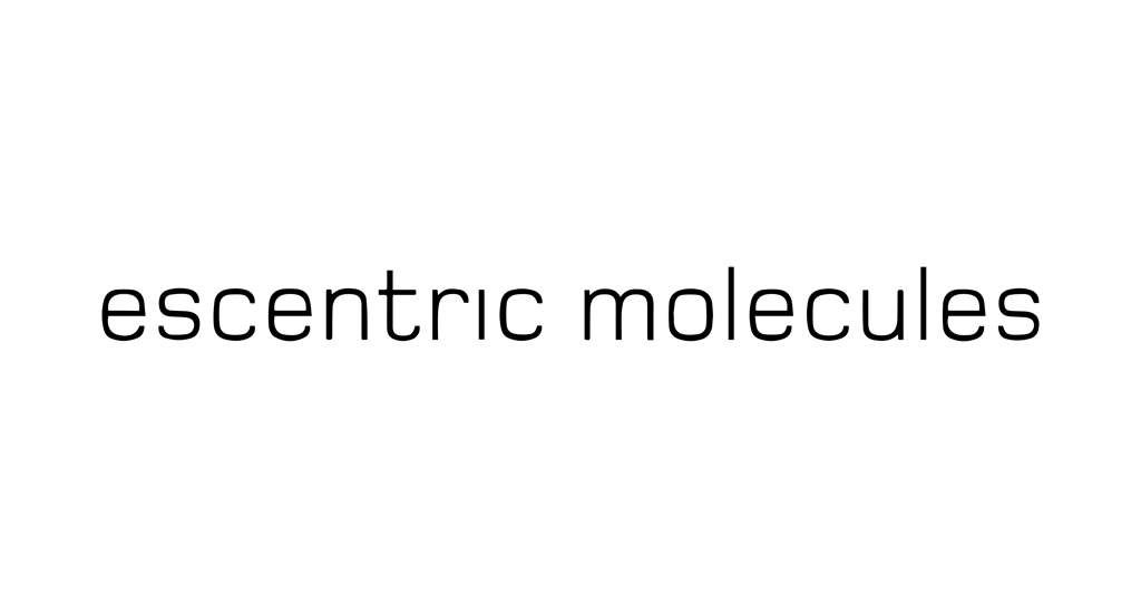 Escentric Molecules logotype, transparent .png, medium, large