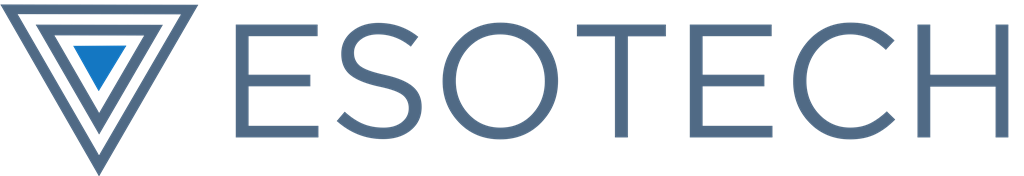 Esotech logotype, transparent .png, medium, large