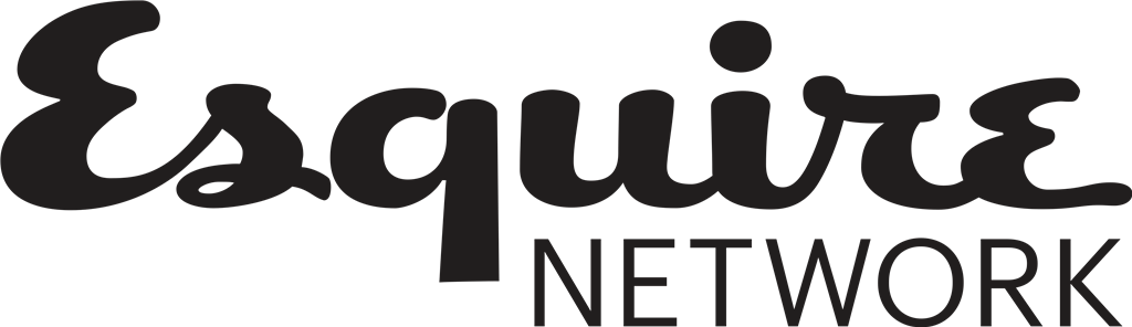 Esquire Network (TV) logotype, transparent .png, medium, large