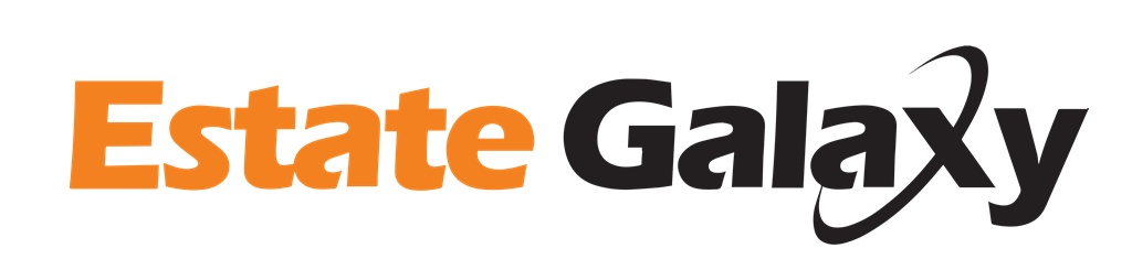 Estate Galaxy logotype, transparent .png, medium, large
