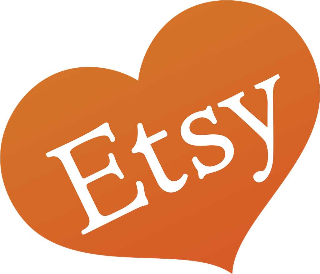 Etsy logotype, transparent .png, medium, large