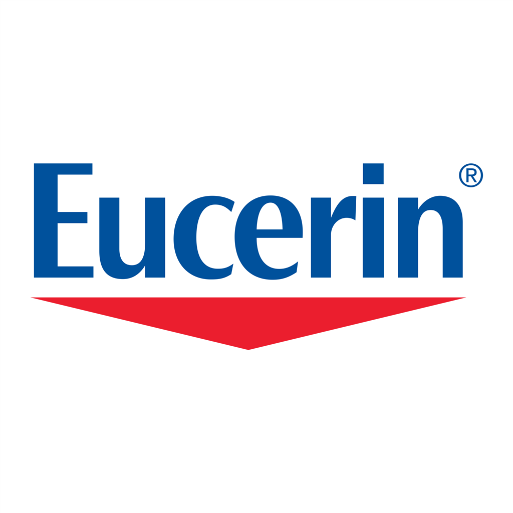 Eucerin logotype, transparent .png, medium, large