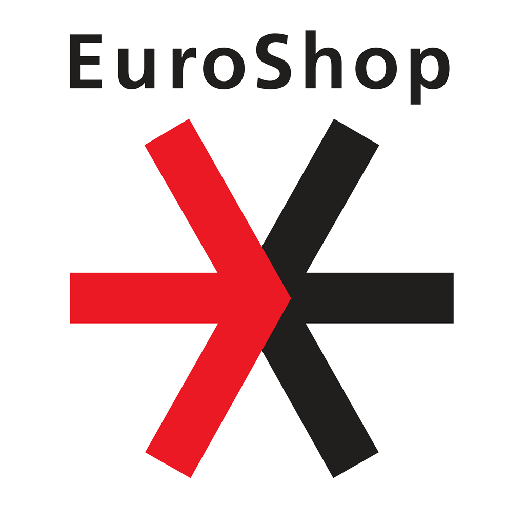 Euroshop logotype, transparent .png, medium, large