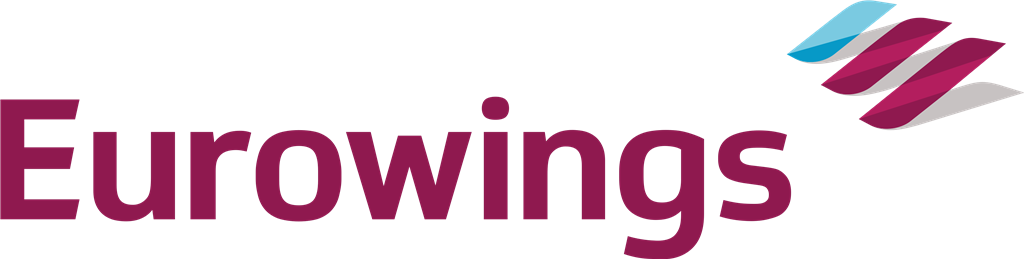 Eurowings logotype, transparent .png, medium, large