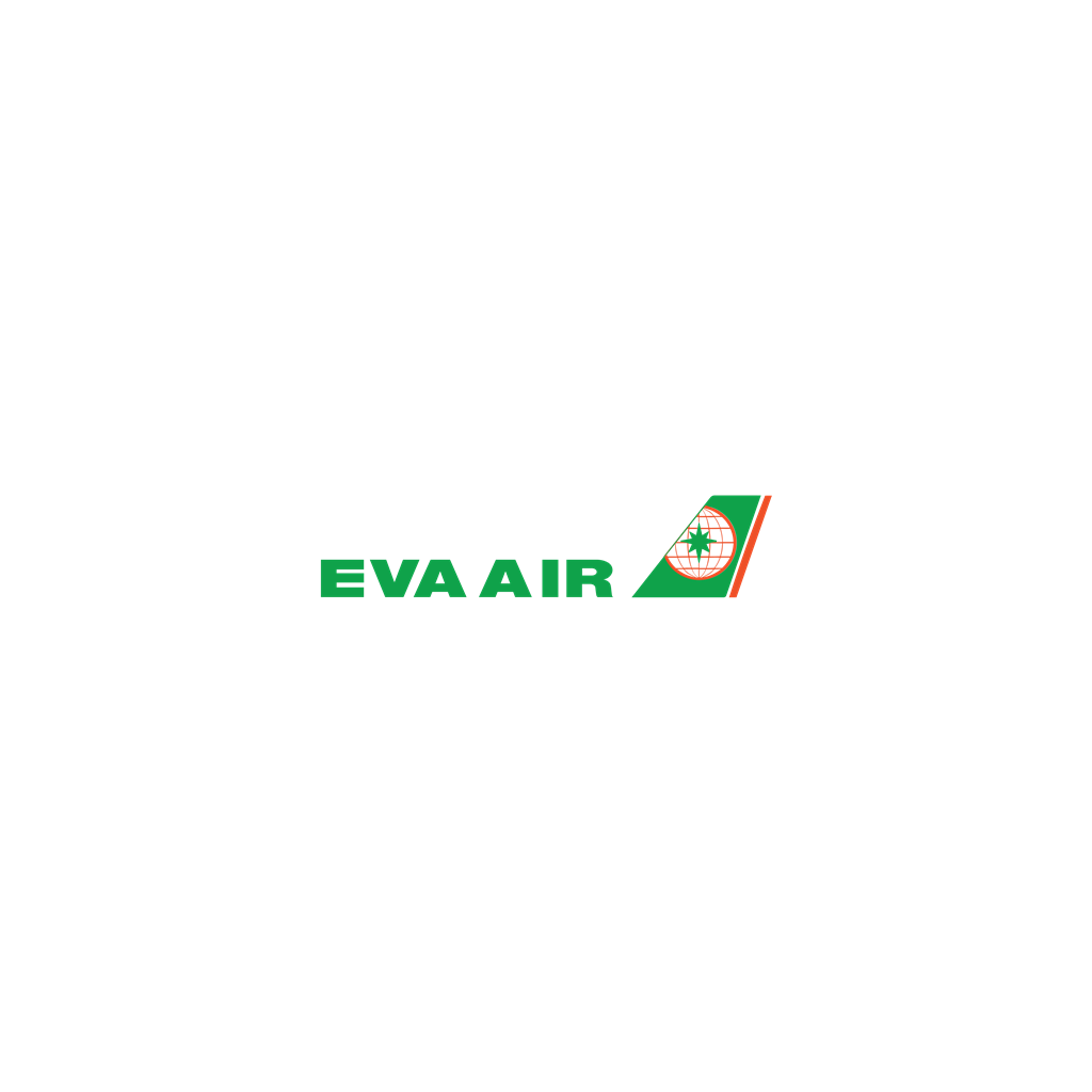 EVA Air logotype, transparent .png, medium, large