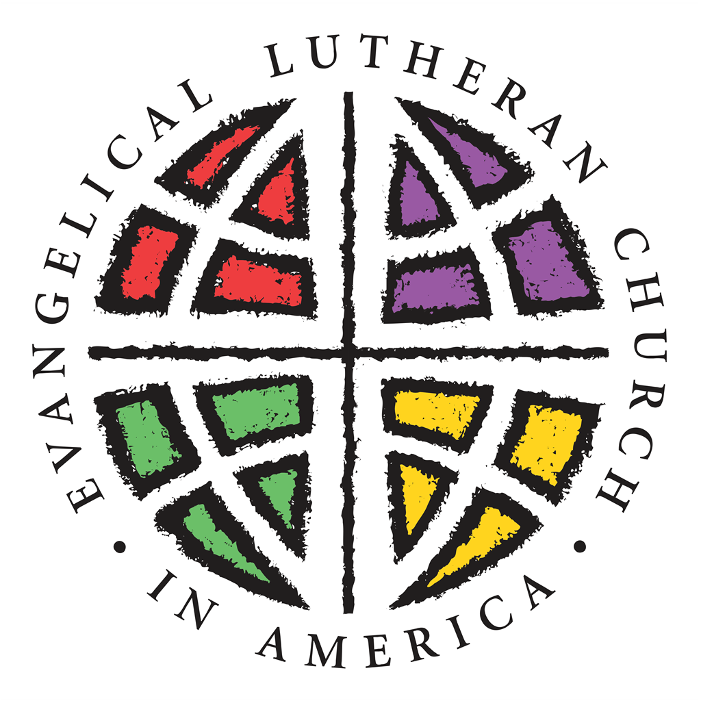 Evangelical Lutheran Church in America logotype, transparent .png, medium, large