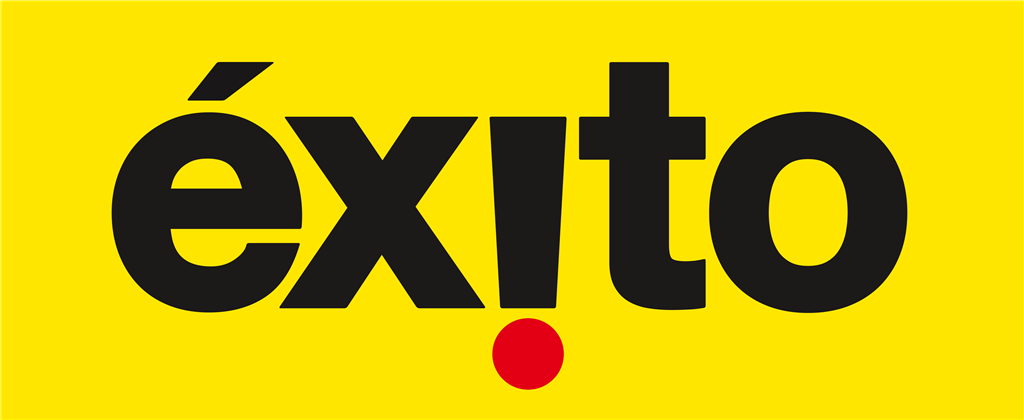 Exito Nuevo logotype, transparent .png, medium, large