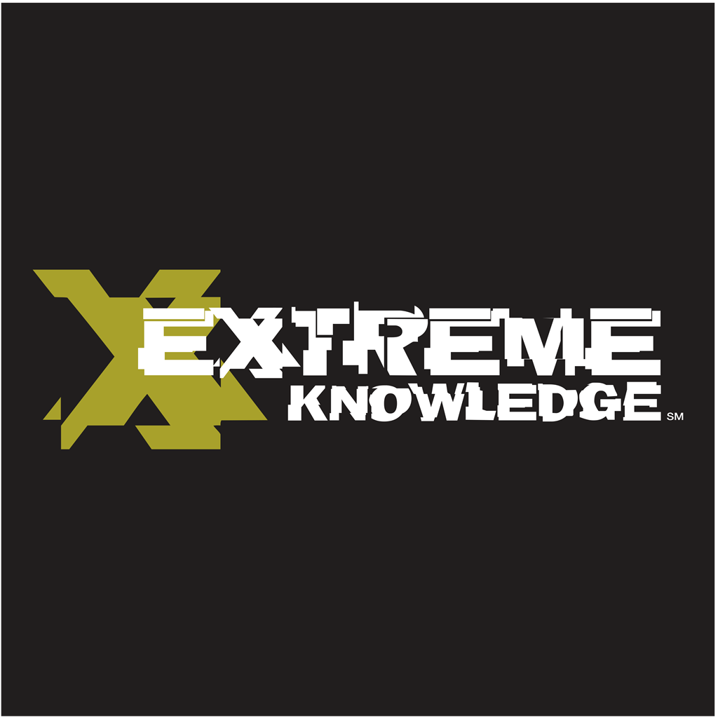 Extreme Knowledge logotype, transparent .png, medium, large