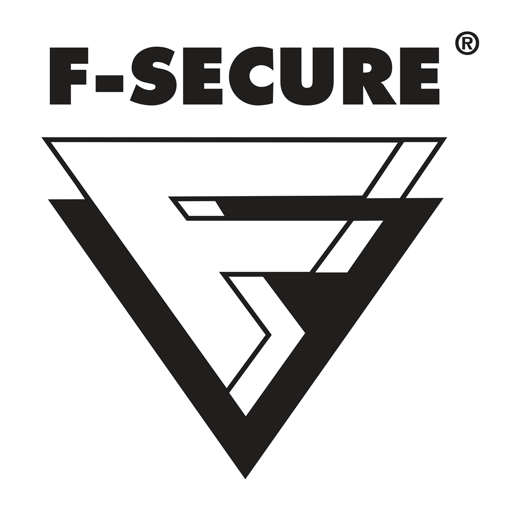 F-Secure logotype, transparent .png, medium, large