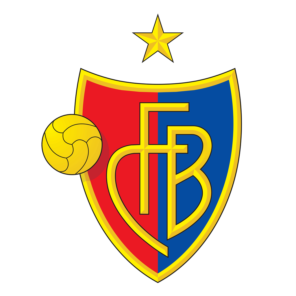 FC Basel logotype, transparent .png, medium, large