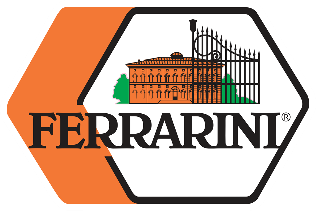 Ferrarini logotype, transparent .png, medium, large