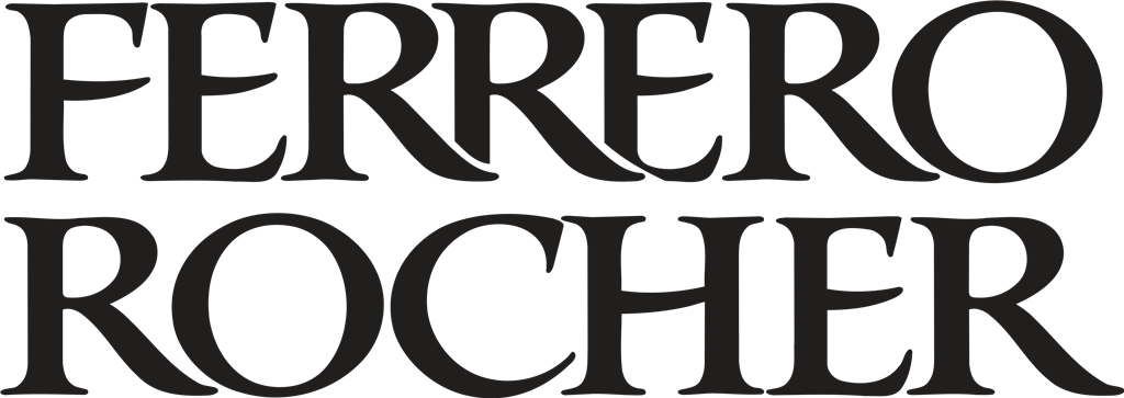 Ferrero Rocher logotype, transparent .png, medium, large