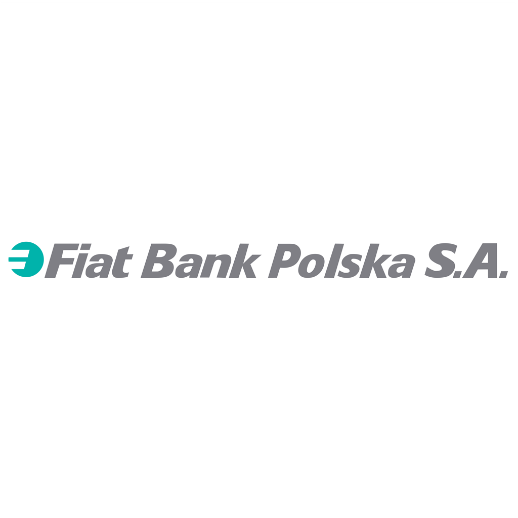 Fiat Bank polska logotype, transparent .png, medium, large