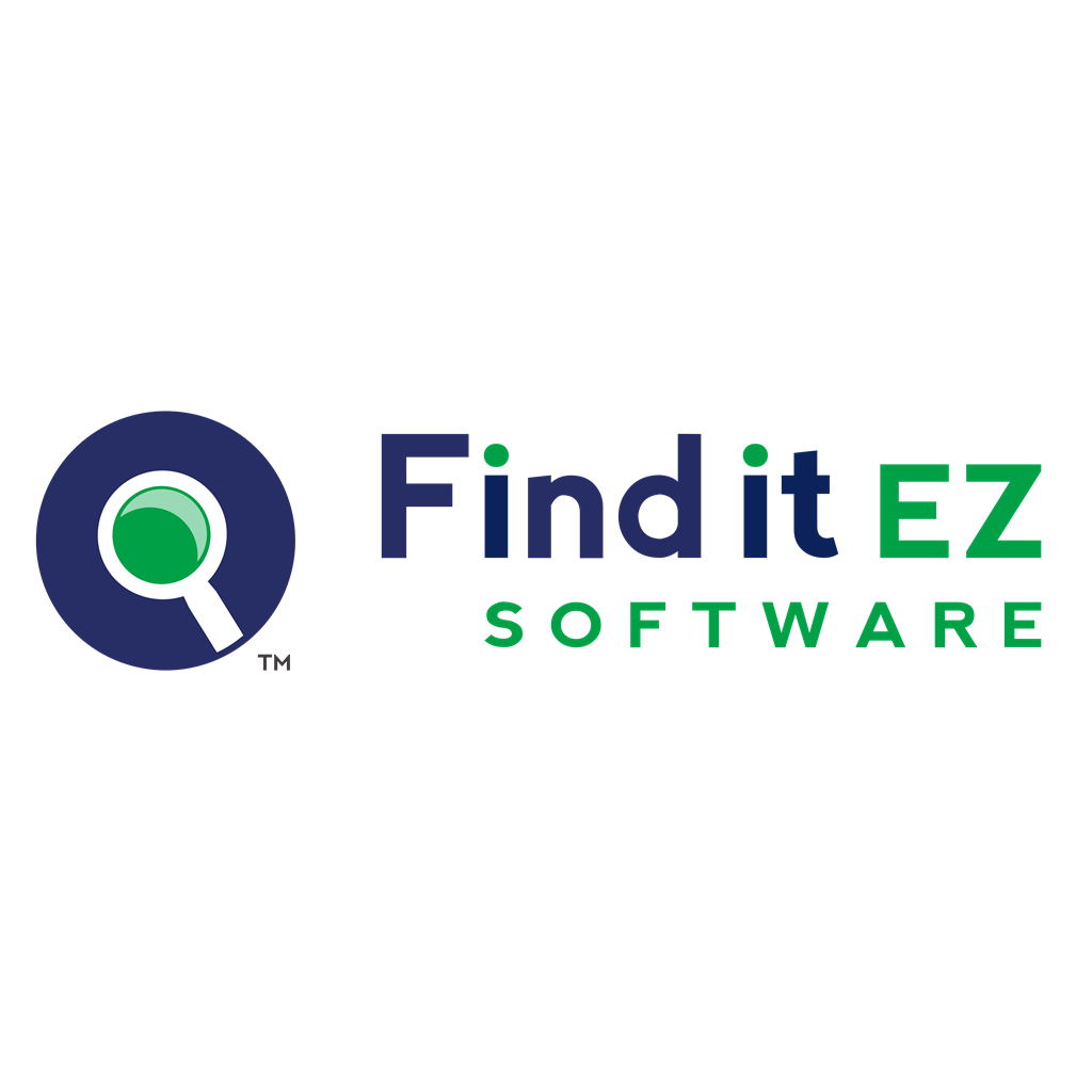 Find it EZ Software logotype, transparent .png, medium, large