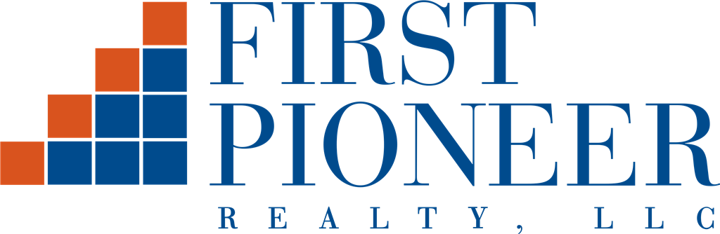 First Pioneer Realty logotype, transparent .png, medium, large