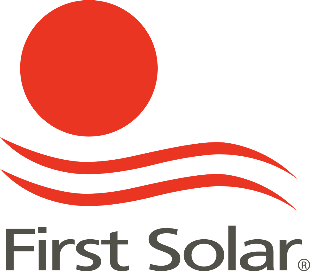 First Solar logotype, transparent .png, medium, large