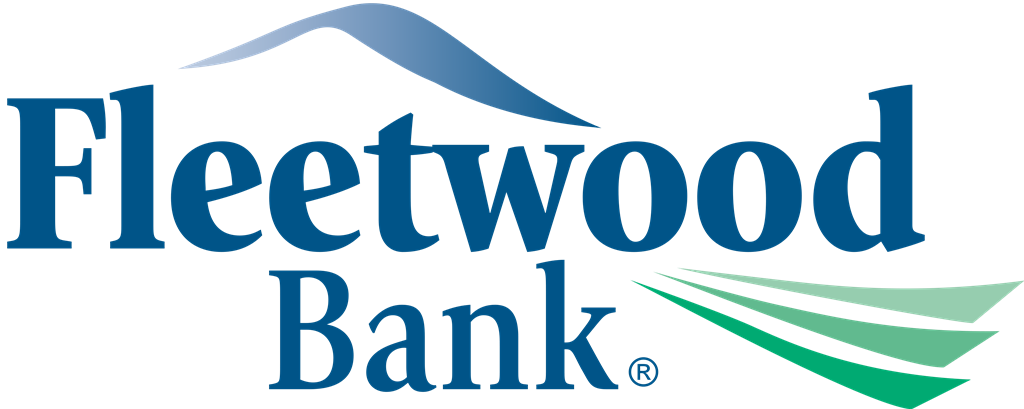 Fleetwood Bank logotype, transparent .png, medium, large