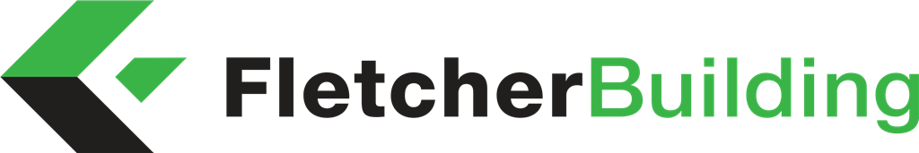 Fletcher Building logotype, transparent .png, medium, large