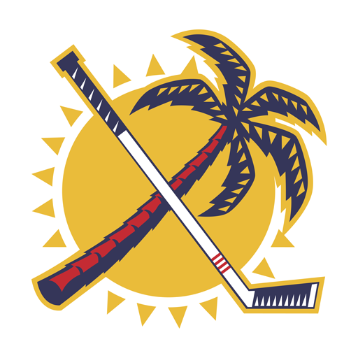 Florida Panthers in the sun logo
