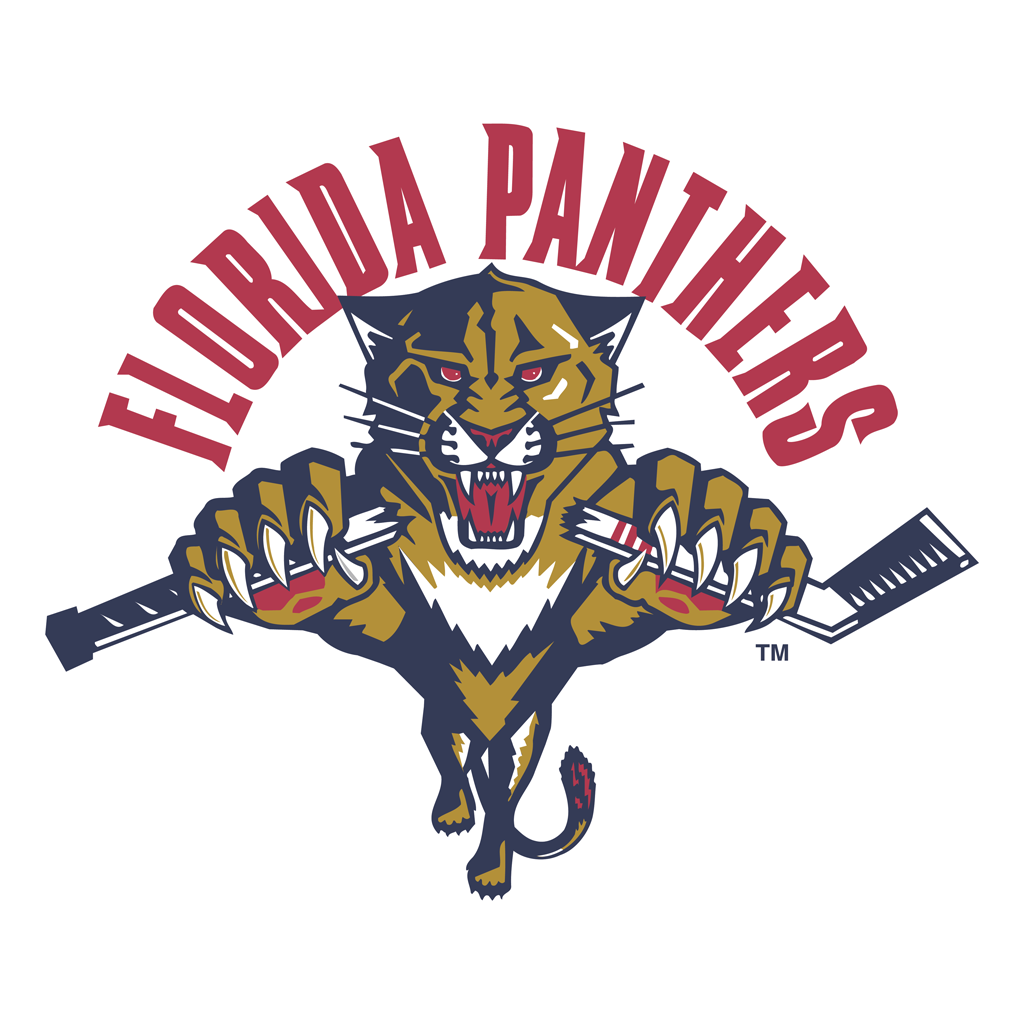 Florida Panthers TM logotype, transparent .png, medium, large